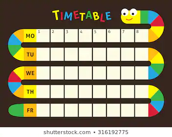 Timetable